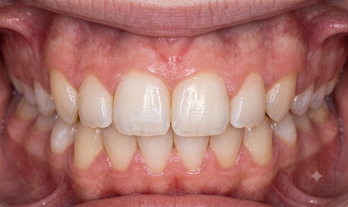 Vivid Smiles patient case 11 before and after treatment comparison after
